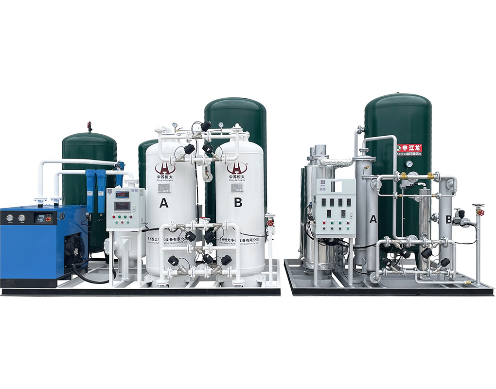 Carbon purification nitrogen machine